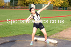 Shot putt, NECAA Open Meeting, Morpeth, Sunday, October 18th. David T. Hewitson/Sports for All Pics